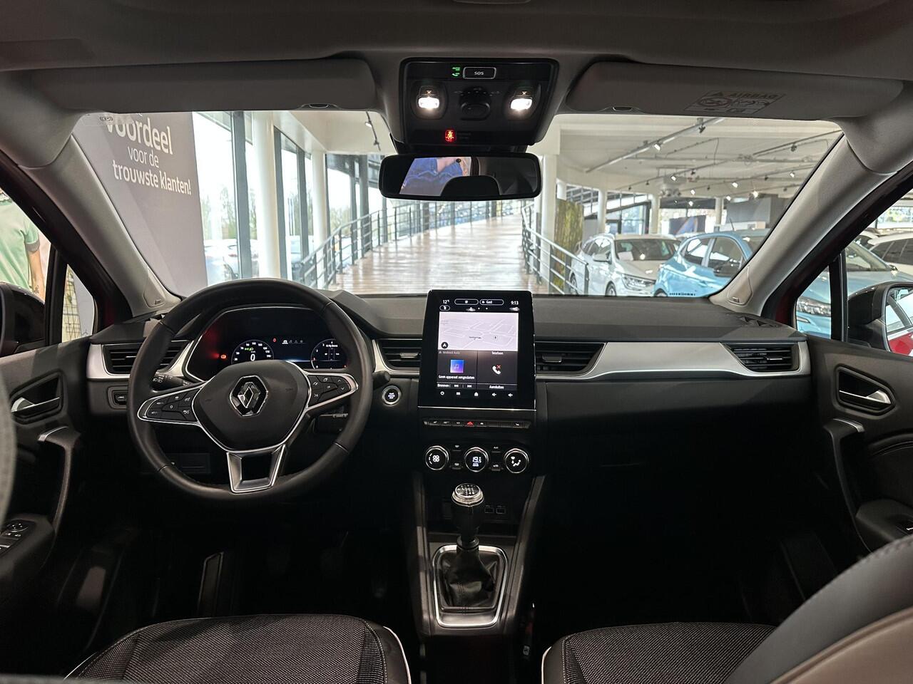 Renault CAPTUR 1.0 TCe 90 techno SCHUIF/KANTEL DAK | BOSE AUDIO | 9,3" GROOT NAVIGATIE SCHERM | STOEL/STUUR VERWARMING |