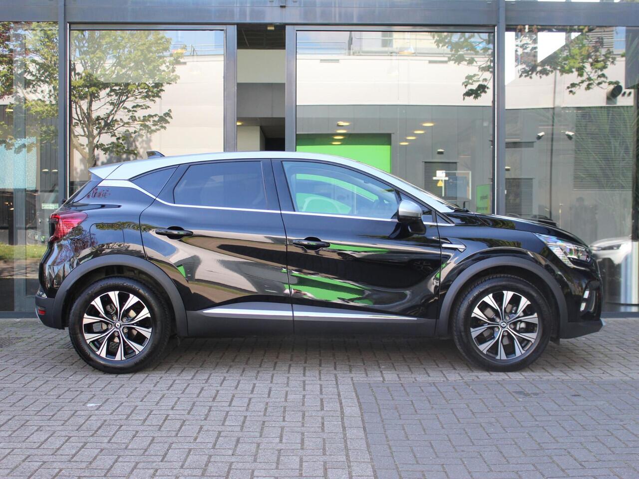 Renault CAPTUR 1.6 E-Tech Full Hybrid 145 Techno AUTOMAAT / 9,3'' NAVI / 10,25'' DASHBOARD / CAMERA / CRUISE / CLIMATE / PDC V+A / APPLE CARPLAY / ANDROID AUTO / PRIVACY GLASS / 17''