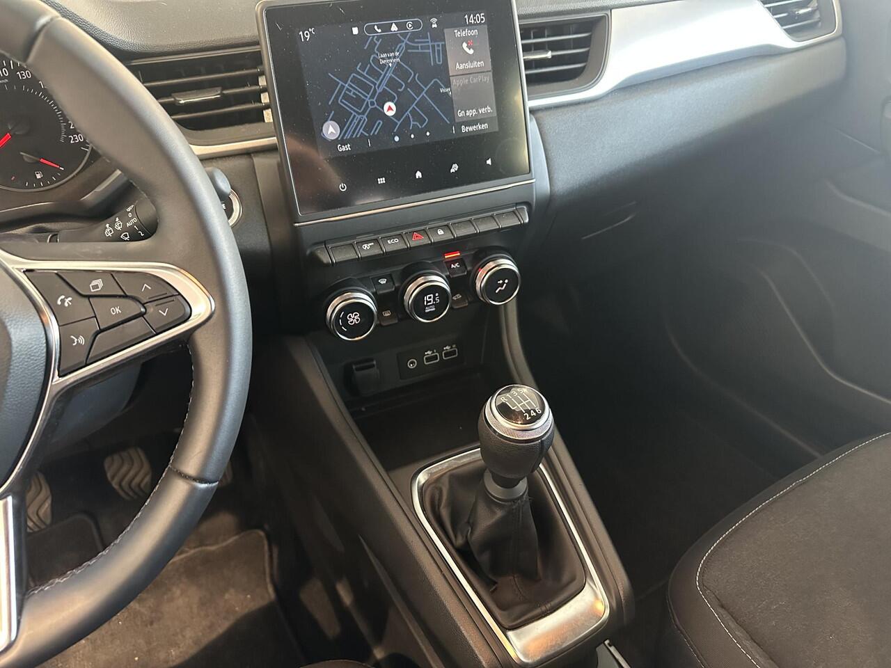 Renault CAPTUR 1.0 TCe 90 evolution NAVIGATIE | PARKEERSENSOREN ACHTER | APPLE CARPLAY/AUTO ANDROID