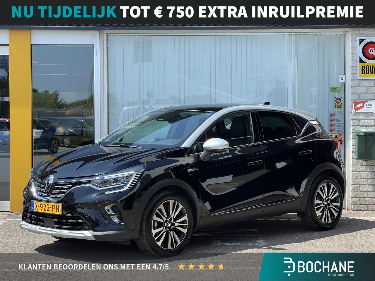 Renault CAPTUR 1.3 mild hybrid 160 iconic | Glazen schuif-kantel dak | 360 graden camera | Adaptieve Cruise Control | Leer | Stoel & stuur verwarming |