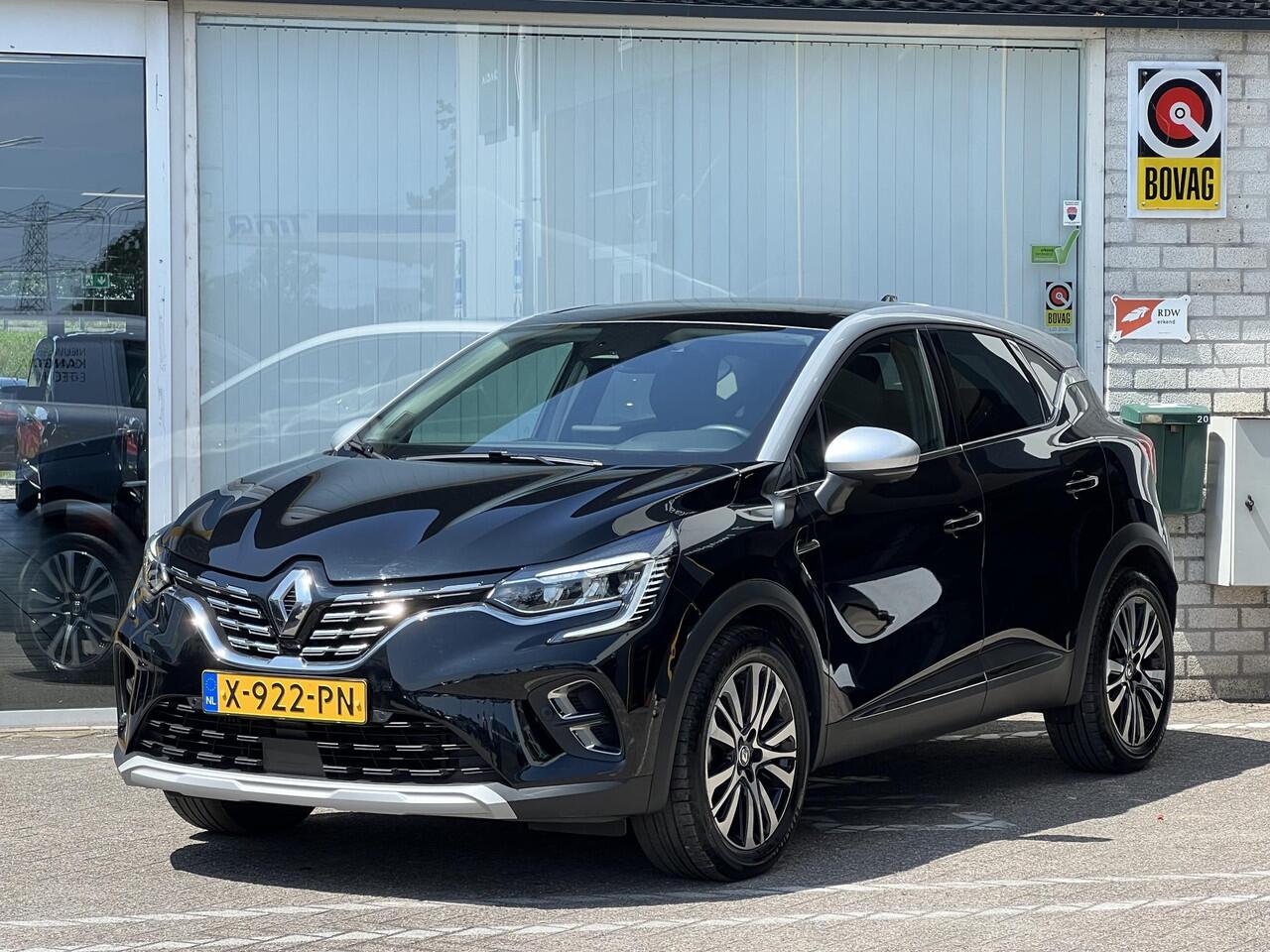 Renault CAPTUR 1.3 mild hybrid 160 iconic | Glazen schuif-kantel dak | 360 graden camera | Adaptieve Cruise Control | Leer | Stoel & stuur verwarming |