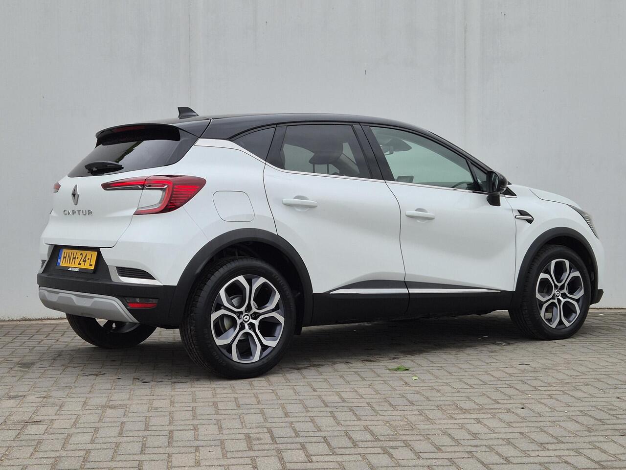 Renault CAPTUR 1.3 mild hybrid 160 techno Automaat / Pack Full Screen / Adaptief cruise control / Apple Carplay Android Auto / Trekgewicht 1500 kg / Climate control / Achteruitrijcamera / Stuurverwarming /