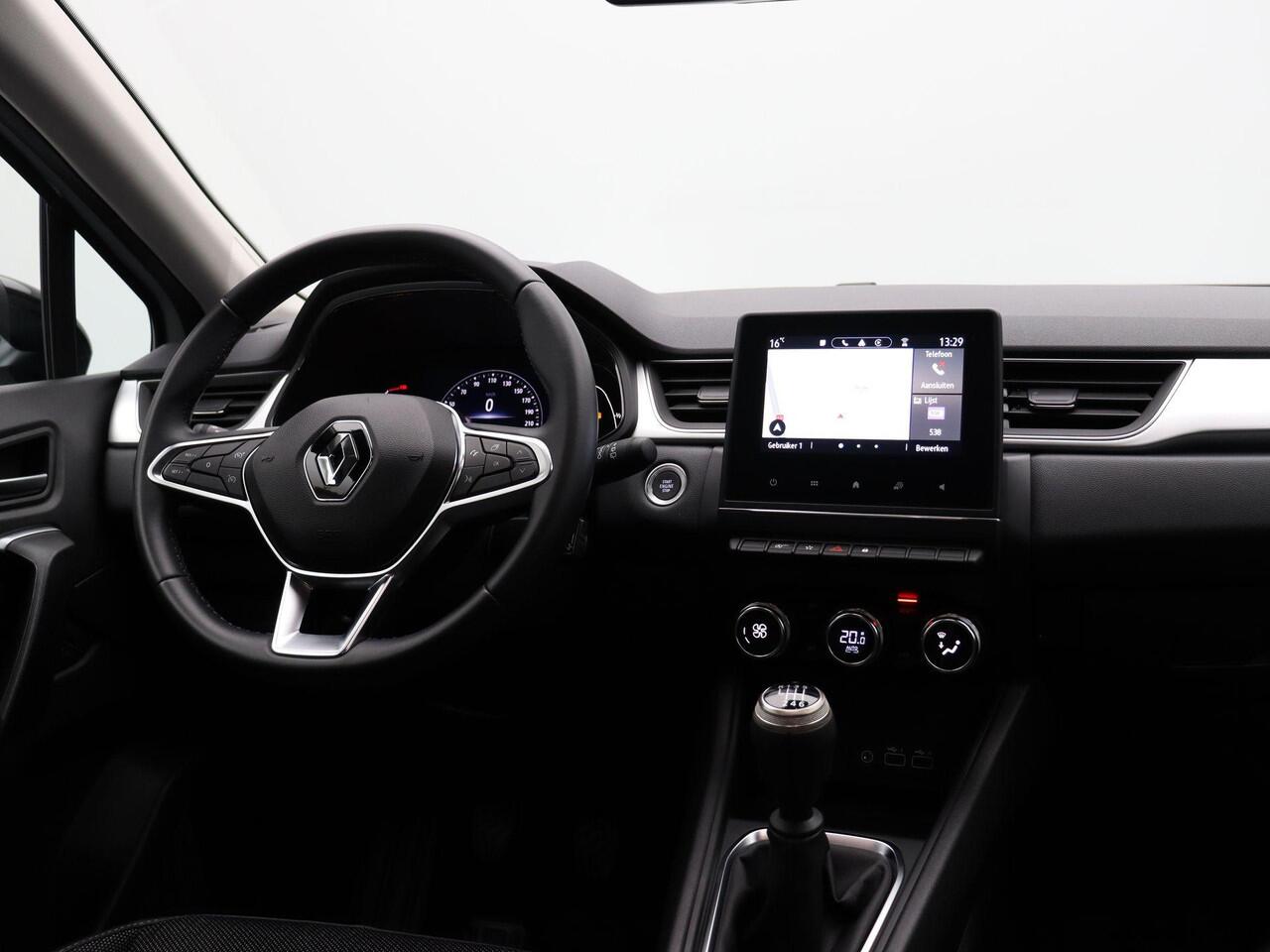 Renault CAPTUR TCe 90pk Techno | Achteruitrijcamera | Navigatie | Parkeersensoren voor/achter | Climate control |