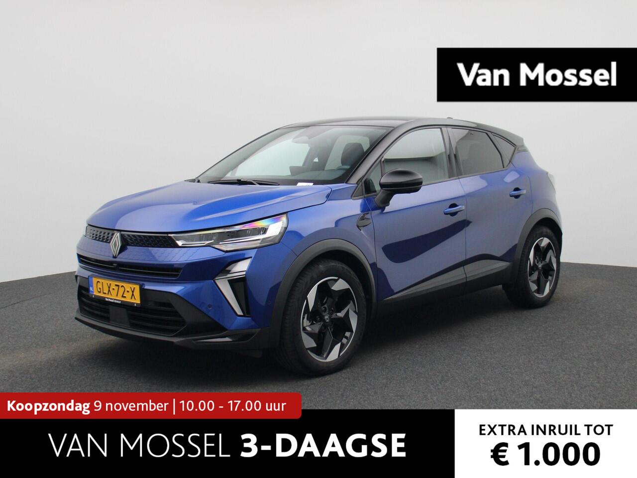 Renault CAPTUR 1.6 E-Tech full hybrid 145 techno | Automaat | Navigatie | Apple carplay | Stoel + Stuurverwarming | Camera | Climate control |