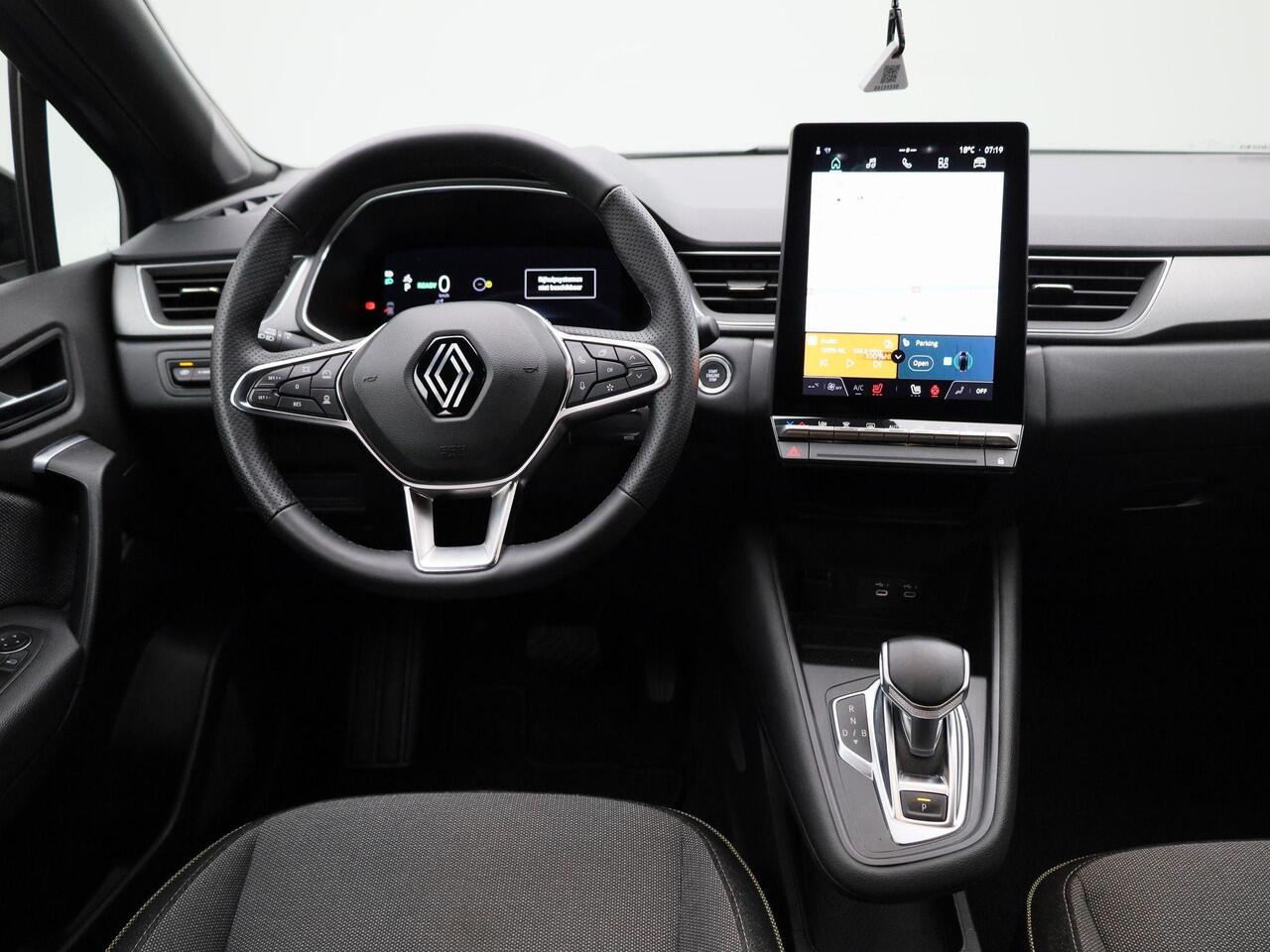 Renault CAPTUR 1.6 E-Tech full hybrid 145 techno | Automaat | Navigatie | Apple carplay | Stoel + Stuurverwarming | Camera | Climate control |