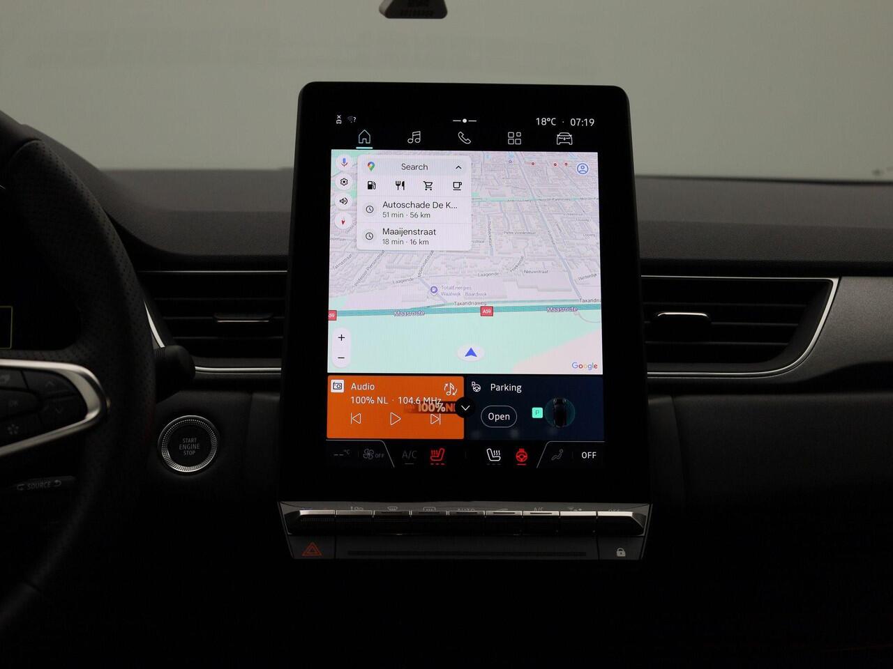 Renault CAPTUR 1.6 E-Tech full hybrid 145 techno | Automaat | Navigatie | Apple carplay | Stoel + Stuurverwarming | Camera | Climate control |