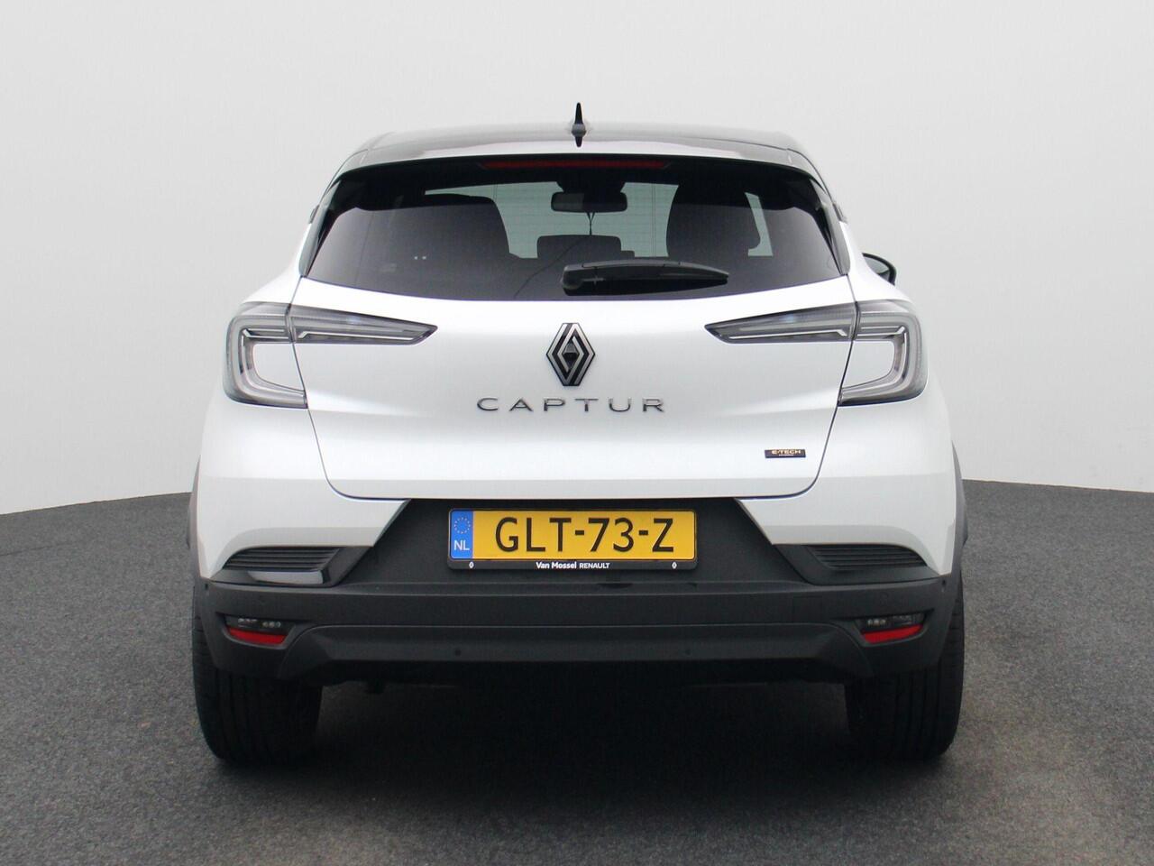 Renault CAPTUR 1.6 E-Tech full hybrid 145 techno | 360-graden Camera | Adaptieve Cruise Control incl. Stuurhulp | Stoel- & Stuurwielverwarming | Blind Spot Warning | Android Automotive | Keyless | LED Pure Vision | 18" LMV