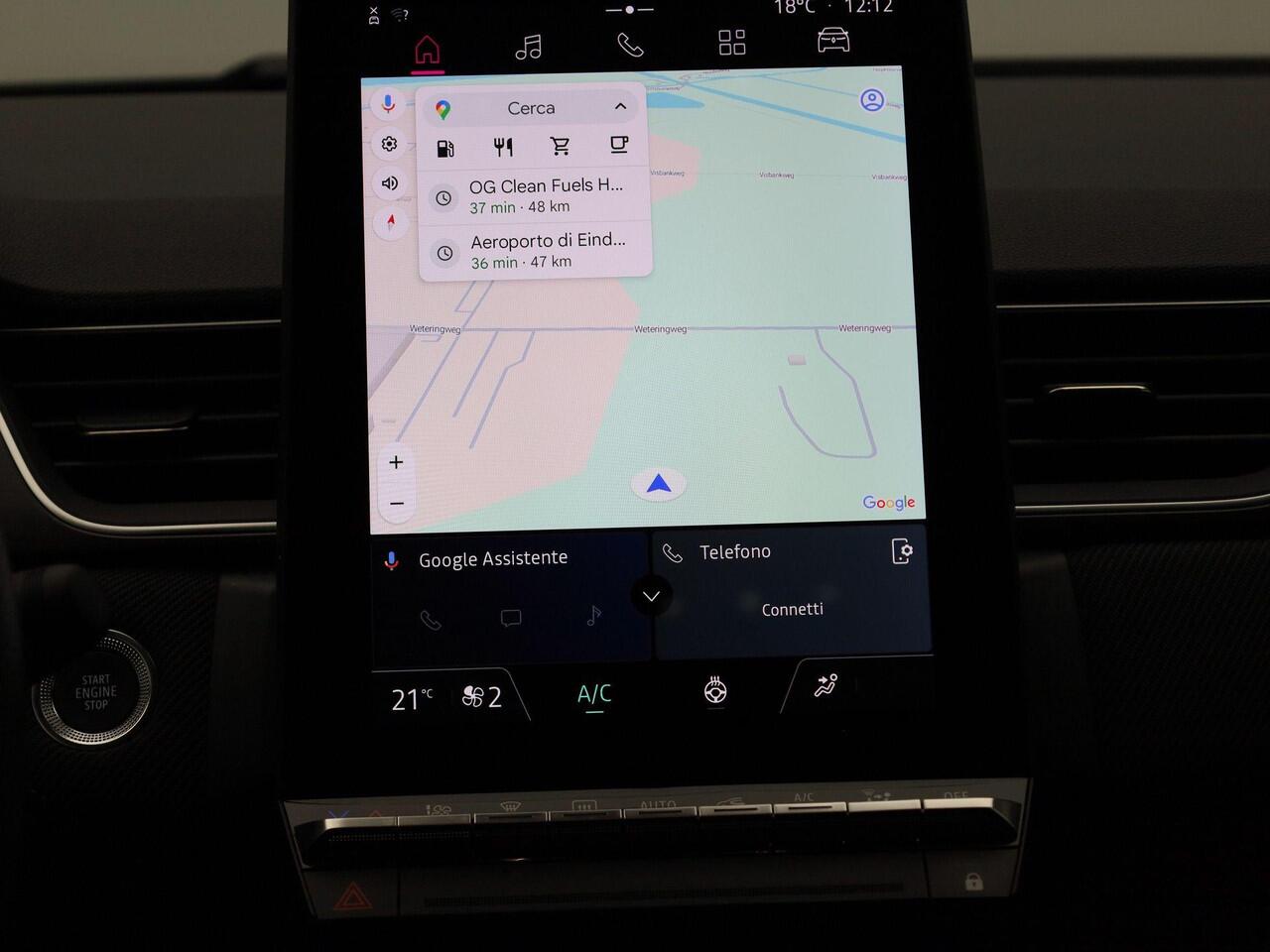 Renault CAPTUR E-Tech full hybrid 145 esprit Alpine | Apple Carplay & Android Auto | Adaptieve cruise control| Stuurverwarming | Sensoren rondom met camera rondom | Climate control |