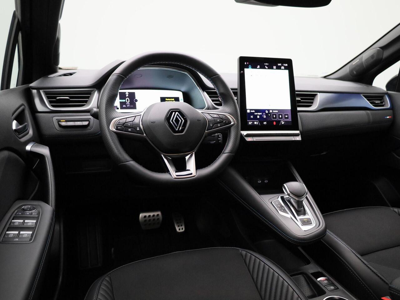 Renault CAPTUR 1.6 E-Tech full hybrid 145 esprit Alpine | LM velgen | Half leder | Getint glas