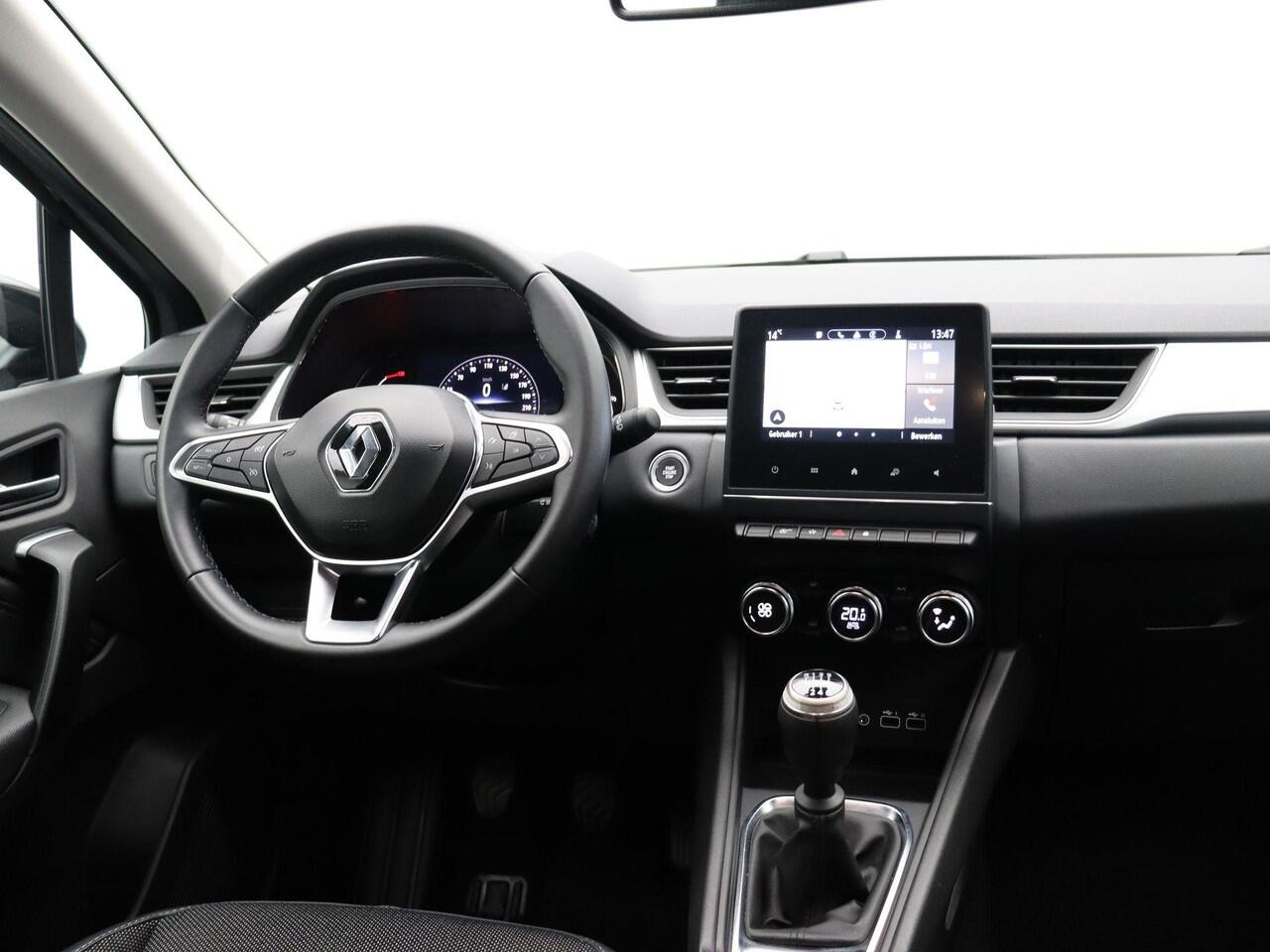 Renault CAPTUR TCe 90pk Techno | Achteruitrijcamera | Navigatie | Parkeersensoren voor/achter | Climate control |