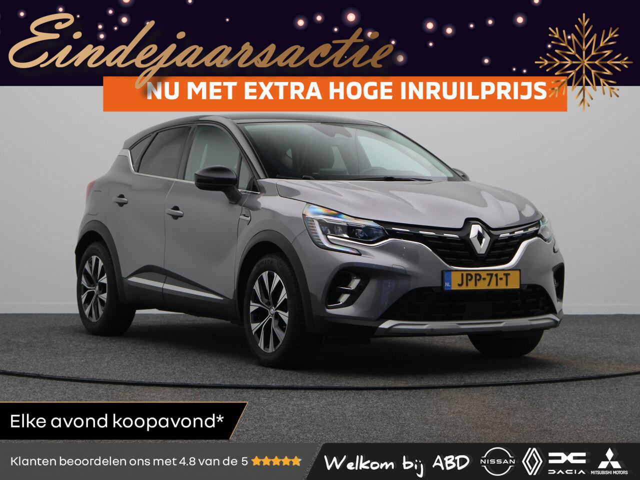 Renault CAPTUR 1.6 E-Tech Hybrid 145 Techno | Led | Half leder | Apple carplay & Android auto | achteruitrij camera |