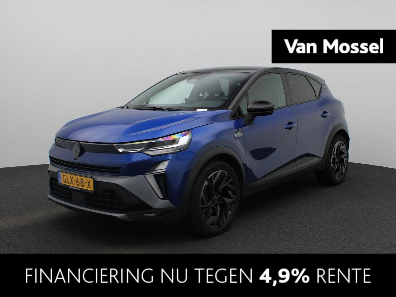 Renault CAPTUR 1.6 E-Tech full hybrid 145Pk Esprit Alpine | Climate Control | Navigatie | Cruise Control Adaptief | Parkeersensoren incl. Camera | Audio Installatie Harman Kardon | Apple Carplay/Android Auto | Lichtmetalen Velgen | Stuurwiel Verwarmd