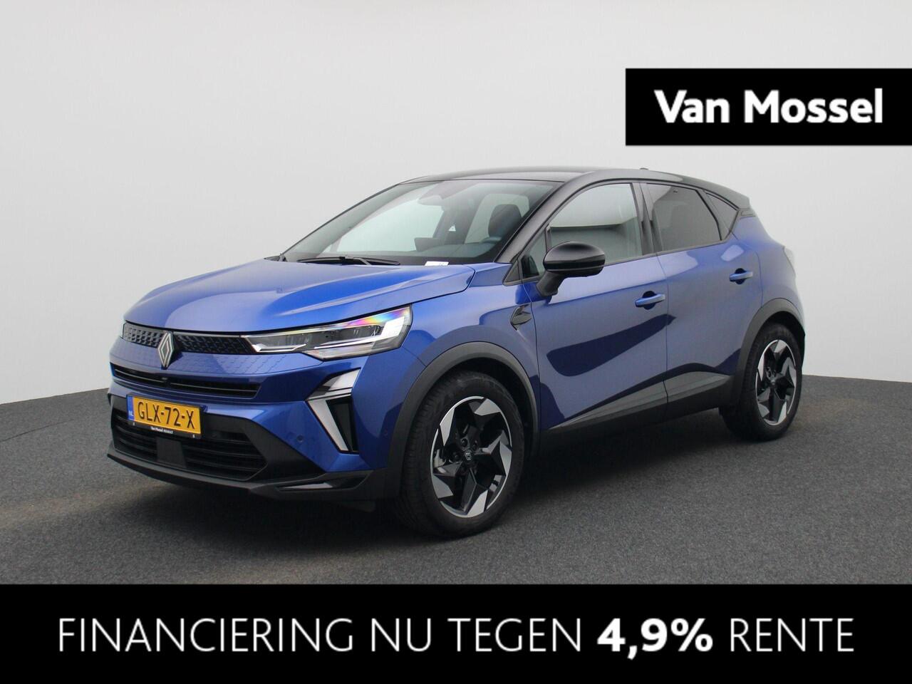 Renault CAPTUR 1.6 E-Tech full hybrid 145 techno | Automaat | Navigatie | Apple carplay | Stoel + Stuurverwarming | Camera | Climate control