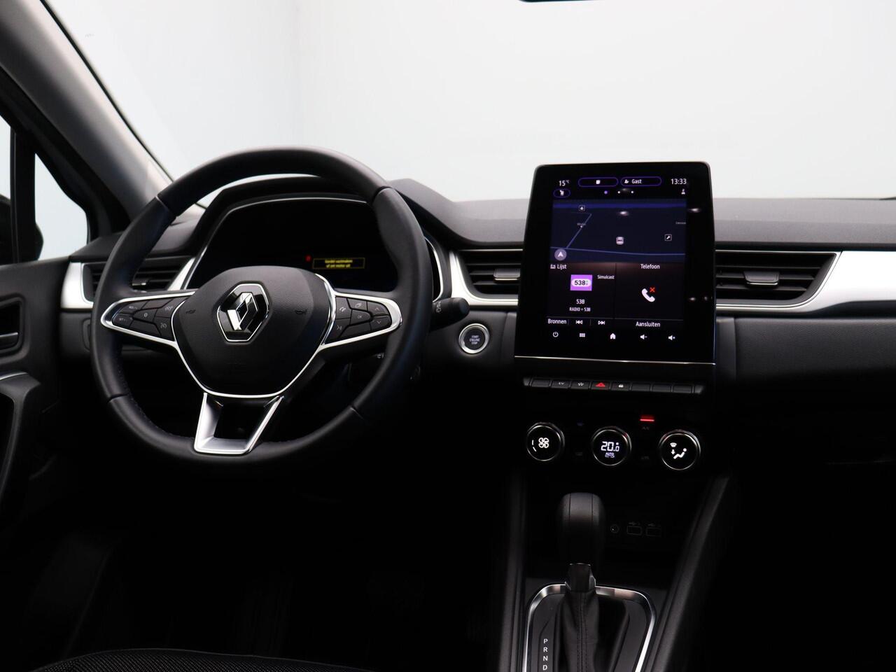 Renault CAPTUR E-Tech Hybrid 145pk Techno | Clima | Groot navi | Achteruitrij camera | LED | Keyless |