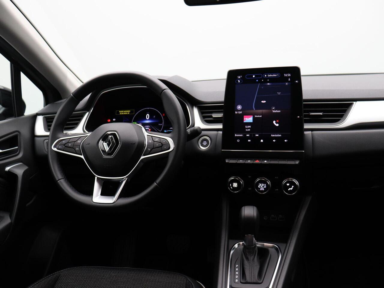 Renault CAPTUR 1.6 E-Tech Hybrid 145 Techno | Led | Half leder | Apple carplay & Android auto | achteruitrij camera |