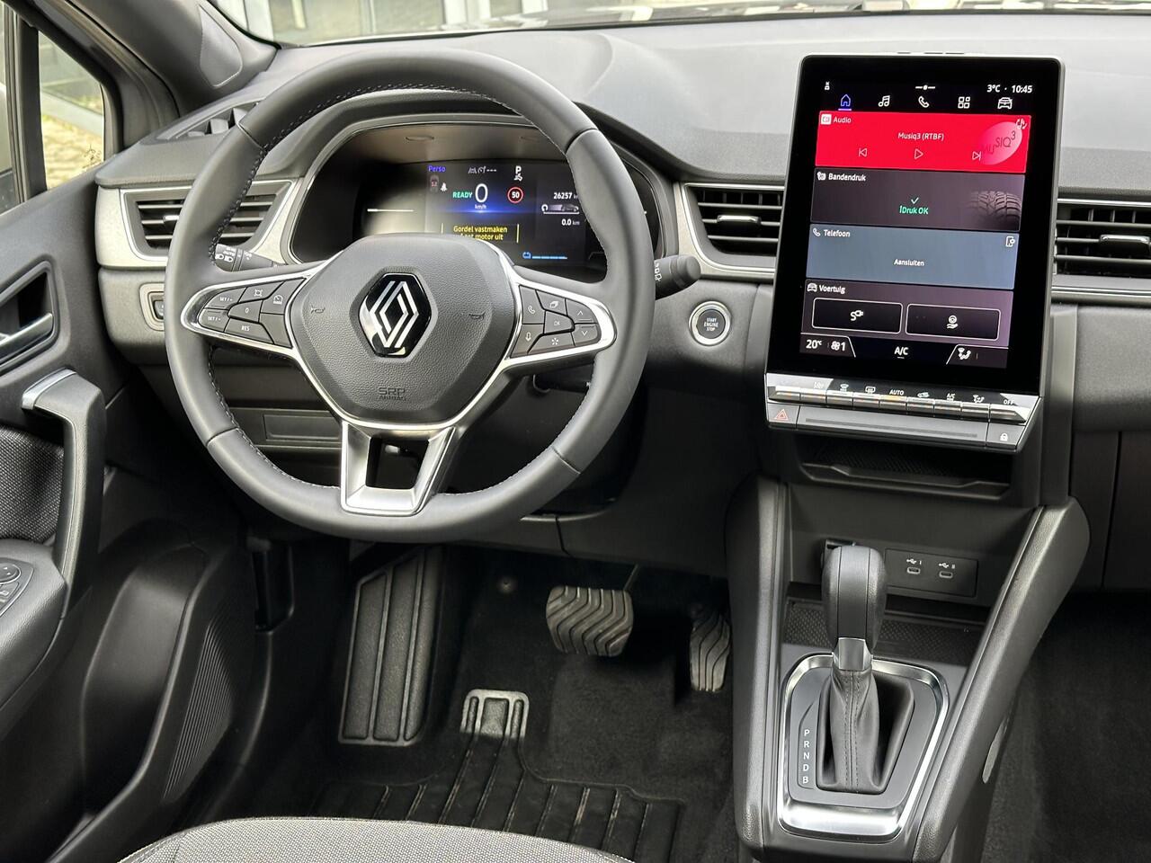 Renault CAPTUR E-Tech Full Hybrid 145 Techno l AUTOMAAT l TWO-TONE l draadloze telefoonoplader