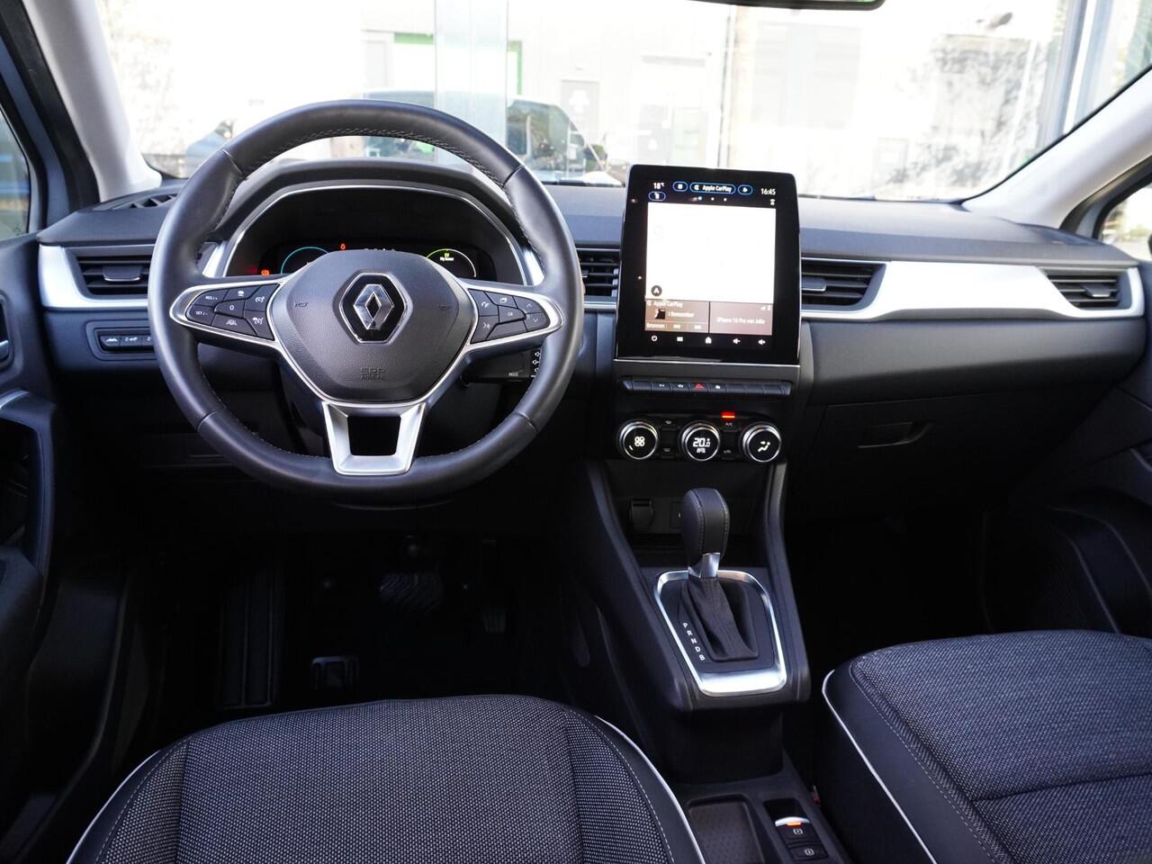 Renault CAPTUR 1.6 E-Tech full hybrid 145 techno AUTOMAAT / 9,3'' NAVI / 10,25'' DASHBOARD / CAMERA / STUURV. / ADAPT. CRUISE / BLINDSPOT CLIMATE / PDC V+A / APPLE CARPLAY / ANDROID AUTO / PRIVACY GLASS / 17'' LMV ALL-SEASON