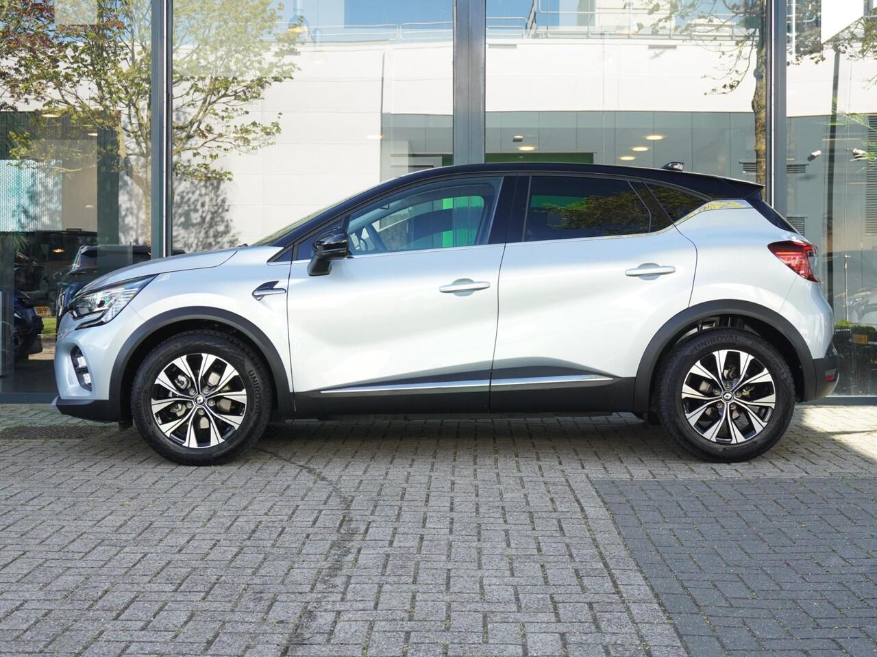 Renault CAPTUR 1.6 E-Tech full hybrid 145 techno AUTOMAAT / 9,3'' NAVI / 10,25'' DASHBOARD / CAMERA / STUURV. / ADAPT. CRUISE / BLINDSPOT CLIMATE / PDC V+A / APPLE CARPLAY / ANDROID AUTO / PRIVACY GLASS / 17'' LMV ALL-SEASON