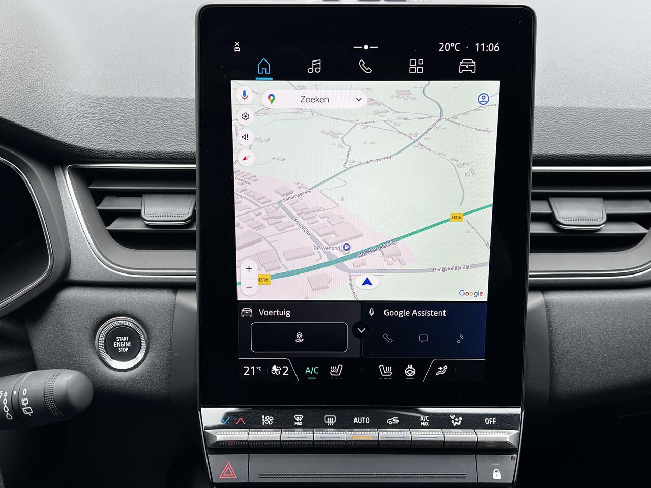 Renault CAPTUR 1.3 mild hybrid 160 techno Automaat / Trekgewicht 1.200 kg / Navigatie / Apple Carplay Android / Stuur- en stoelverwarming / Lichtmetalen wielen 18" /