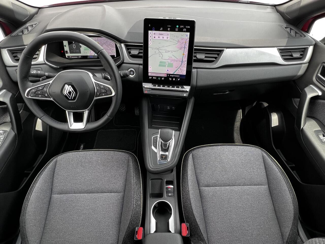 Renault CAPTUR 1.3 mild hybrid 160 techno Automaat / Weinig km / Trekgewicht 1.200 kg / Adaptieve CC / Stuur- en stoelverwarming / Navi groot scherm / Apple Carplay Android / 18" wielen /