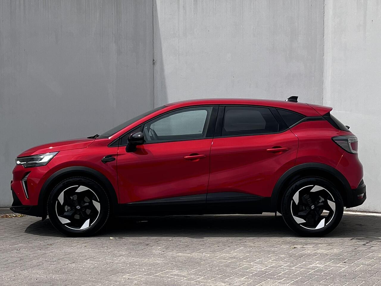 Renault CAPTUR 1.3 mild hybrid 160 techno Automaat / Weinig km / Trekgewicht 1.200 kg / Adaptieve CC / Stuur- en stoelverwarming / Navi groot scherm / Apple Carplay Android / 18" wielen /