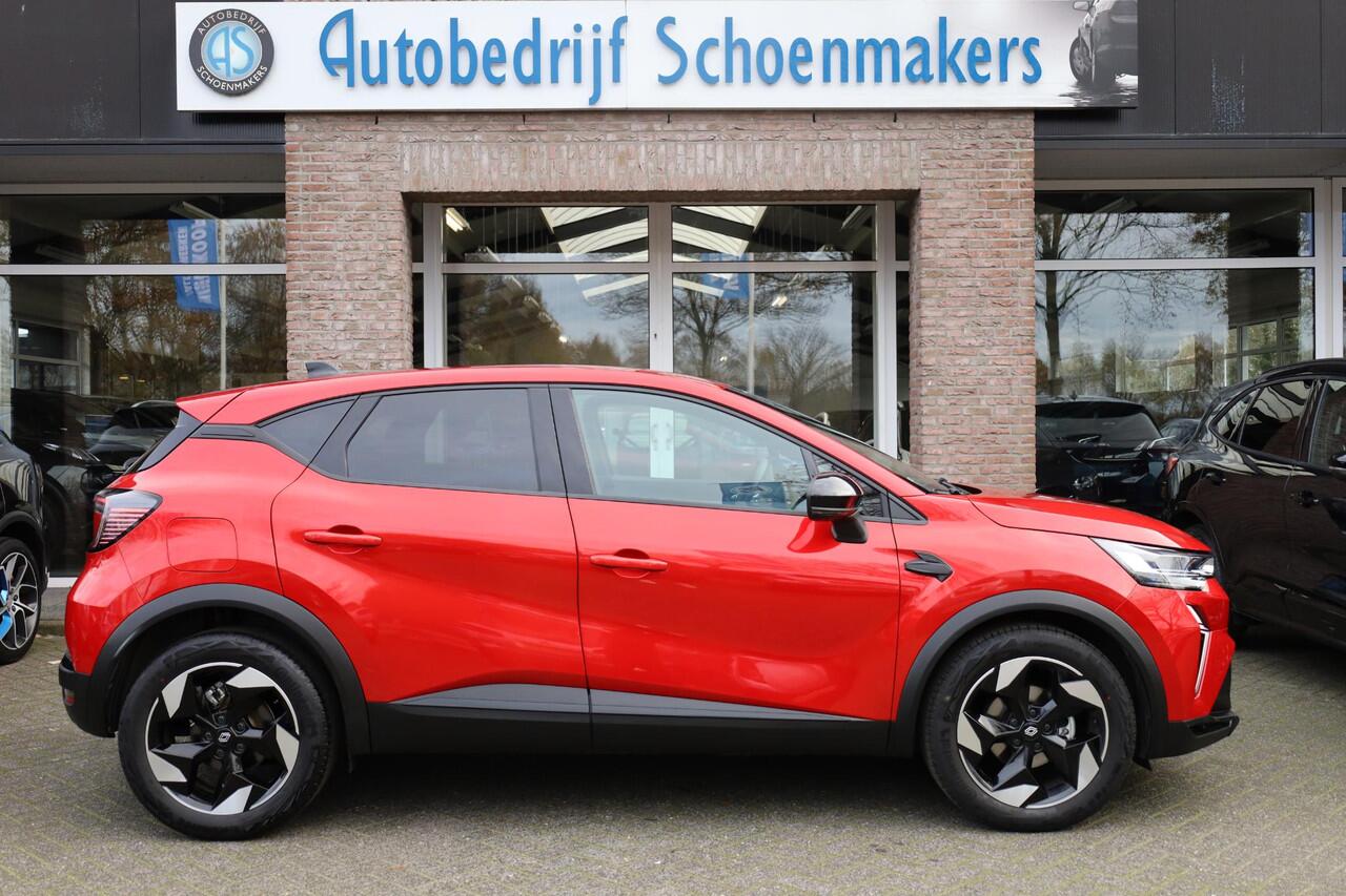 Renault CAPTUR 1.3 mild hybrid 160 techno CAMERA STUUR+STOELVERW. SFEERVERLICHTING CARPLAY NAVI ACC DAB STUURFLIPPERS PDC CLIMA 18"LMV ENZ!