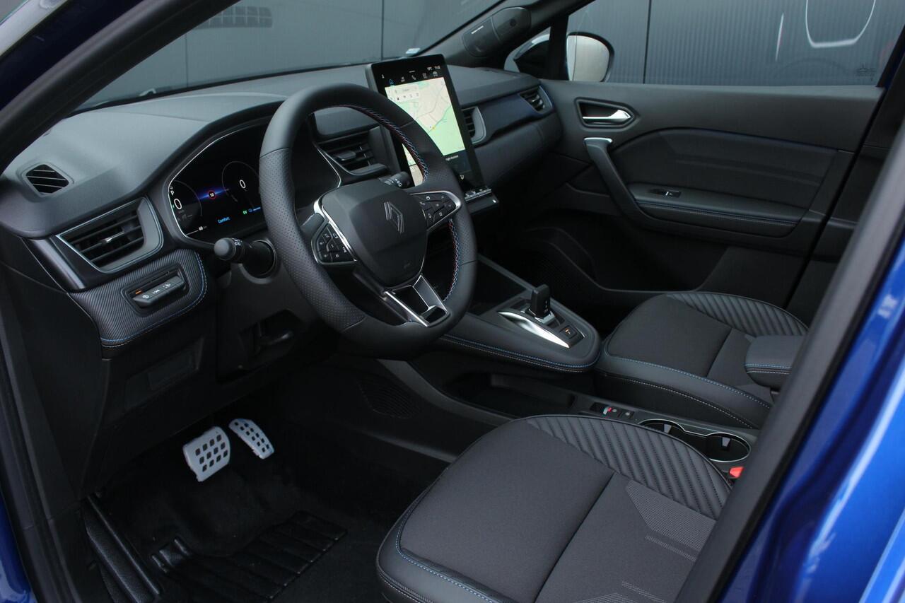 Renault CAPTUR 1.8 E-Tech full hybrid 160Pk esprit Alpine | Navigatie | Draadloze Carplay | Schuif/-Kantel | Harman Kardon Geluidsysteem | Full LED | Parkeersensoren & Camera |