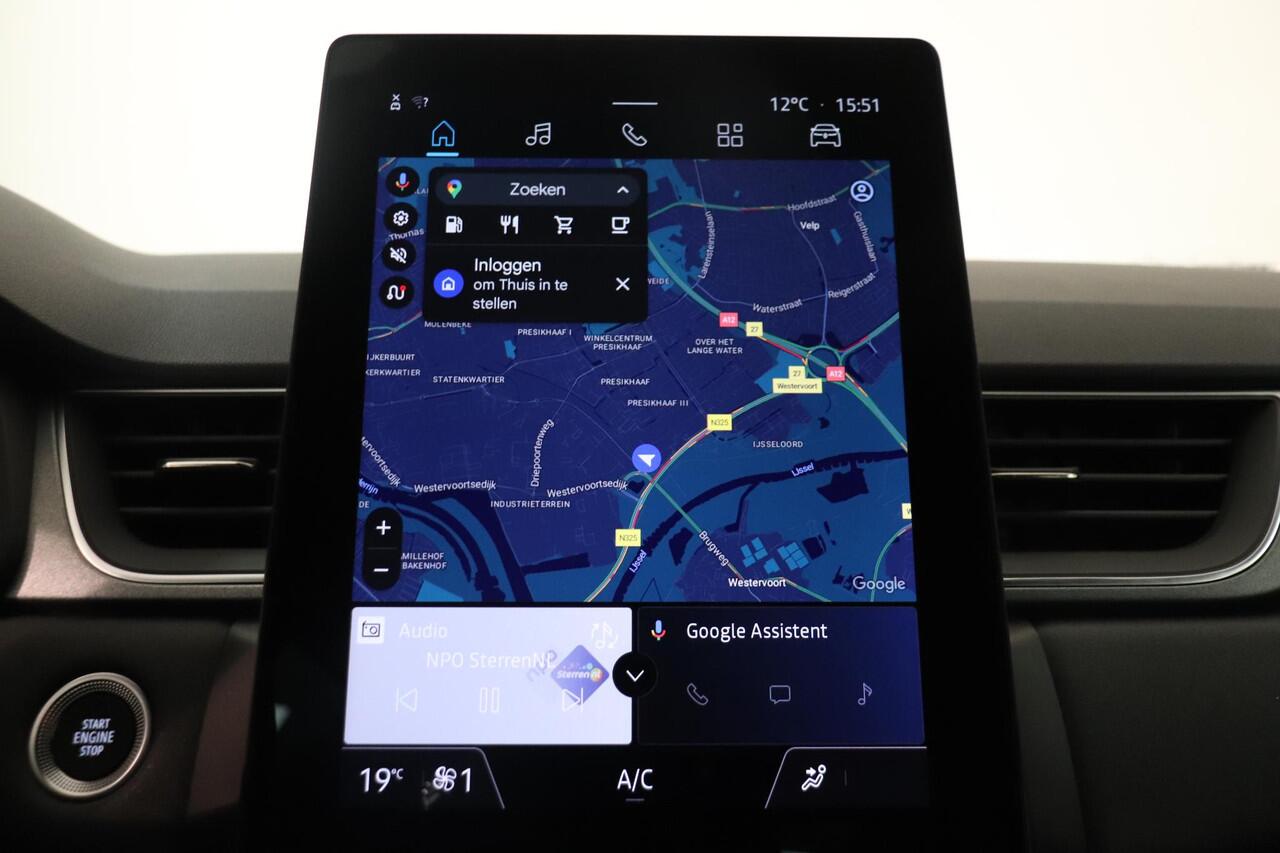 Renault CAPTUR 1.3 mild hybrid Automaat 160 Pk. techno | Adaptieve cruise control | Camera | Climate control | Key-Less | Parkeersensoren | LED verlichting | Virtual Cockpit |