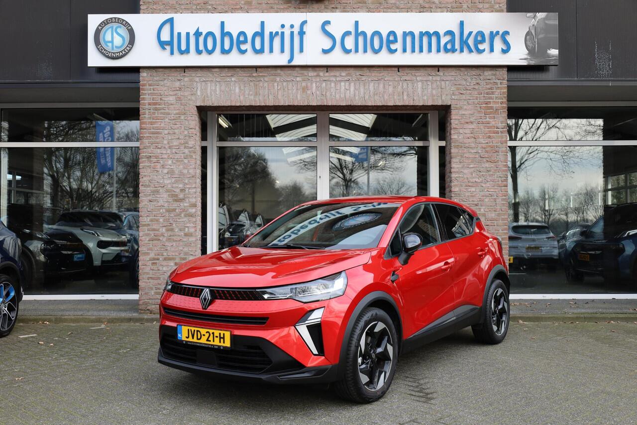 Renault CAPTUR 1.3 mild hybrid 160 techno CAMERA STUUR+STOELVERW. SFEERVERLICHTING CARPLAY NAVI ACC DAB STUURFLIPPERS PDC CLIMA 18"LMV ENZ!