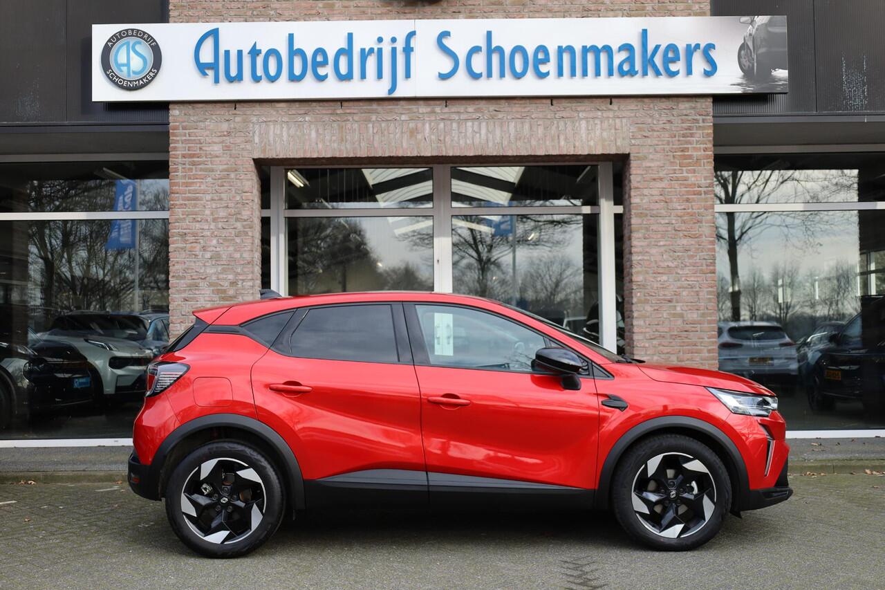 Renault CAPTUR 1.3 mild hybrid 160 techno CAMERA STUUR+STOELVERW. SFEERVERLICHTING CARPLAY NAVI ACC DAB STUURFLIPPERS PDC CLIMA 18"LMV ENZ!