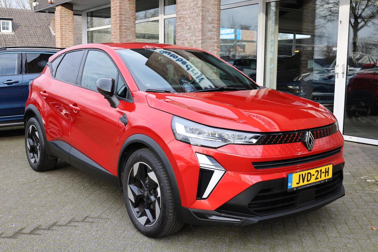 Renault CAPTUR 1.3 mild hybrid 160 techno CAMERA STUUR+STOELVERW. SFEERVERLICHTING CARPLAY NAVI ACC DAB STUURFLIPPERS PDC CLIMA 18"LMV ENZ!