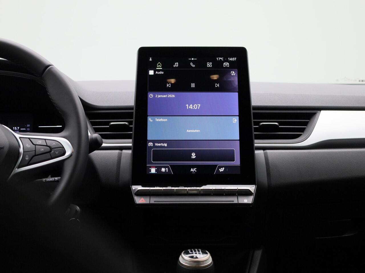 Renault CAPTUR 1.0 TCe 90 evolution | Camera | PDC Achter | LED Pure Vision | Cruise Control & Snelheidsbegrenzer | Draadloze Apple Carplay & Android Auto | Airconditioning | Haaienvin-antenne | Two-tone