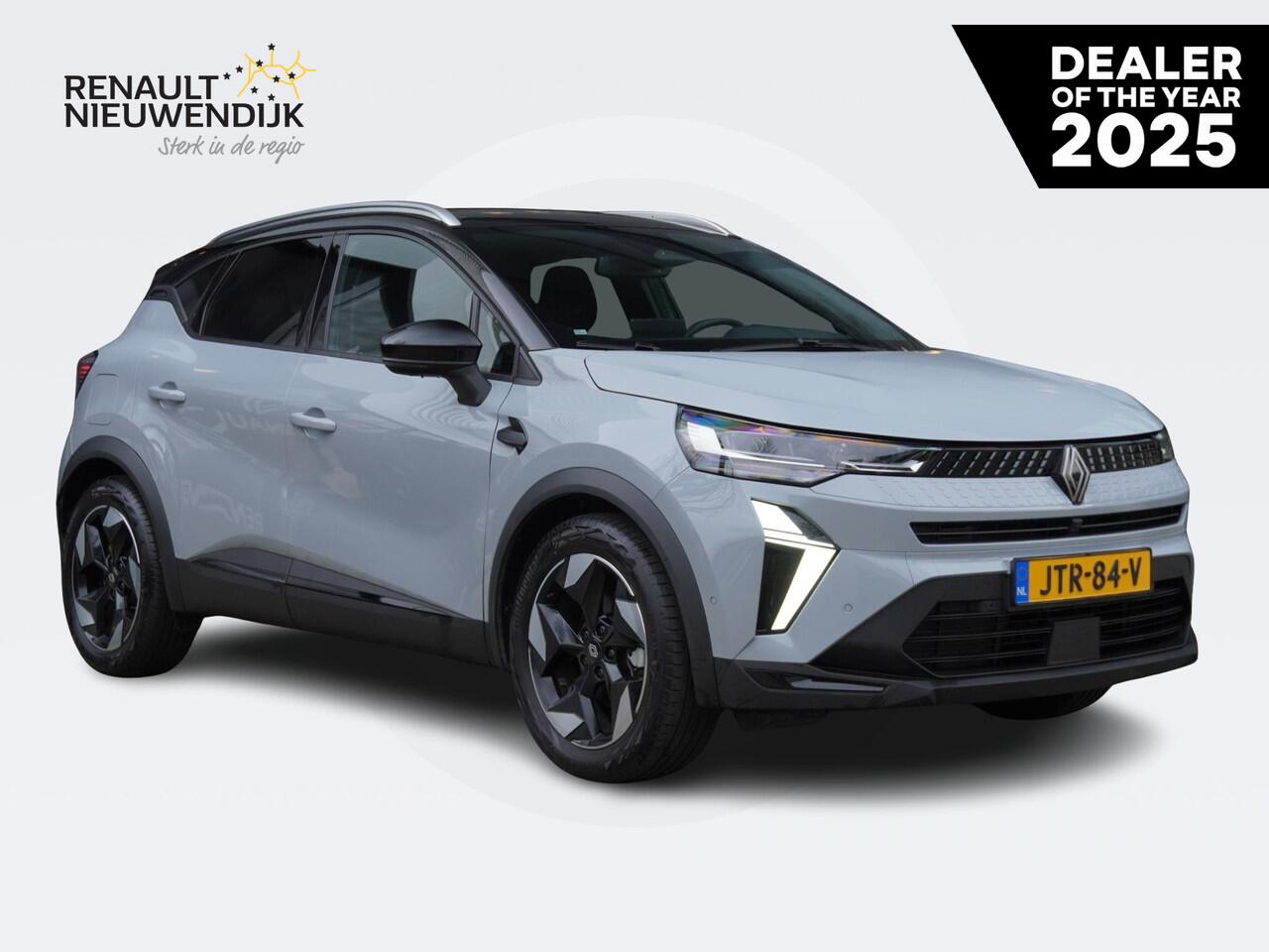 Renault CAPTUR 1.6 E-Tech full hybrid 145 techno AUTOMAAT / 9.000KM / NAVI / 360 CAMERA / PDC 360 / CRUISE / CLIMATE / KEYLESS / RESERVEWIEL / PRIVACY GLASS / APPLE CARPLAY / ANDROID AUTO / 18'' LMV