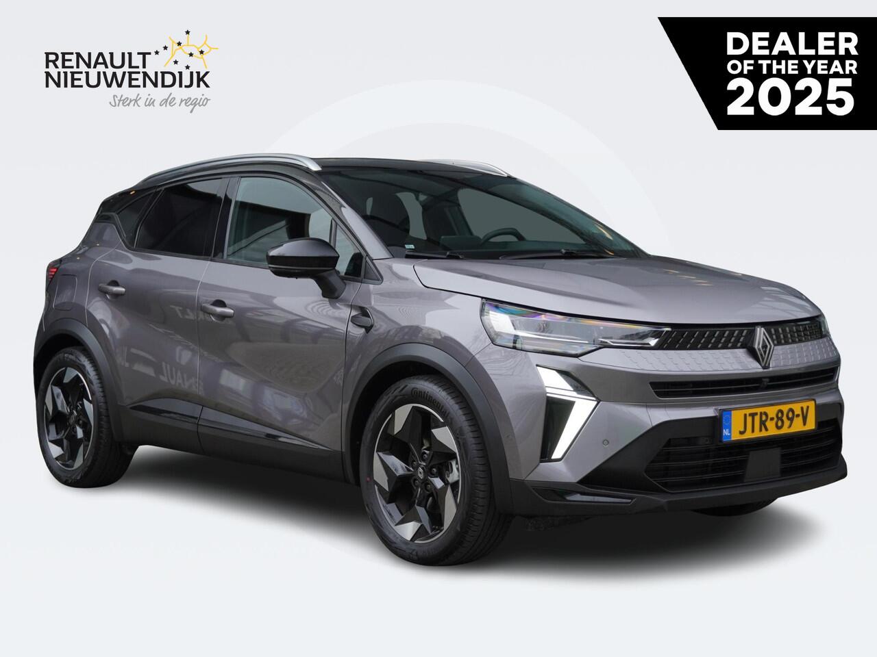 Renault CAPTUR 1.6 E-Tech full hybrid 145 techno AUTOMAAT / 10.000KM / NAVI / 360 CAMERA / PDC 360 / CRUISE / CLIMATE / KEYLESS / RESERVEWIEL / PRIVACY GLASS / APPLE CARPLAY / ANDROID AUTO / 18'' LMV