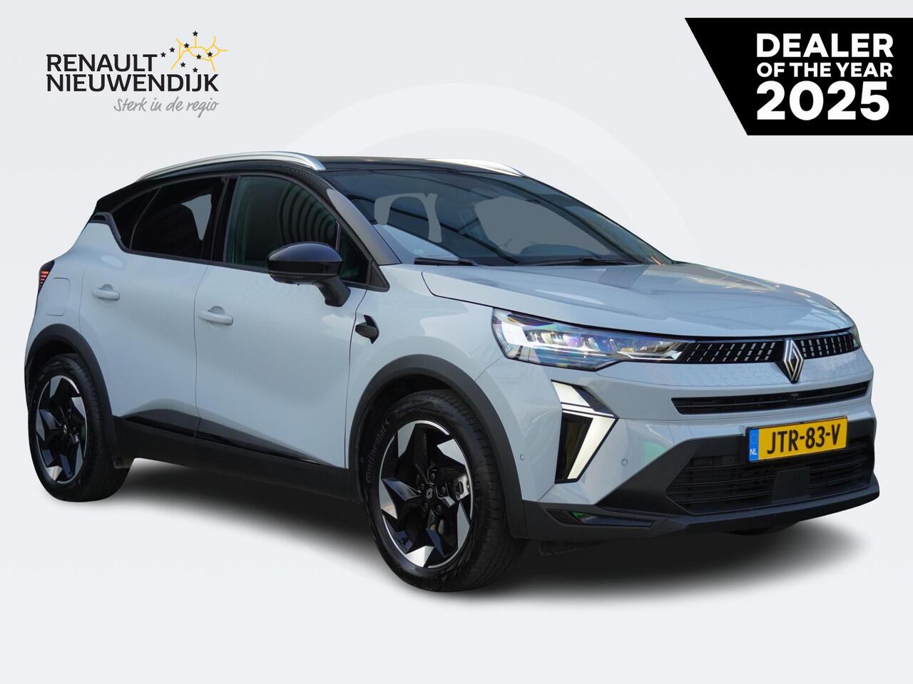 Renault CAPTUR 1.6 E-Tech full hybrid 145 techno AUTOMAAT / 10.000KM / NAVI / 360 CAMERA / PDC 360 / CRUISE / CLIMATE / KEYLESS / RESERVEWIEL / PRIVACY GLASS / APPLE CARPLAY / ANDROID AUTO / 18'' LMV