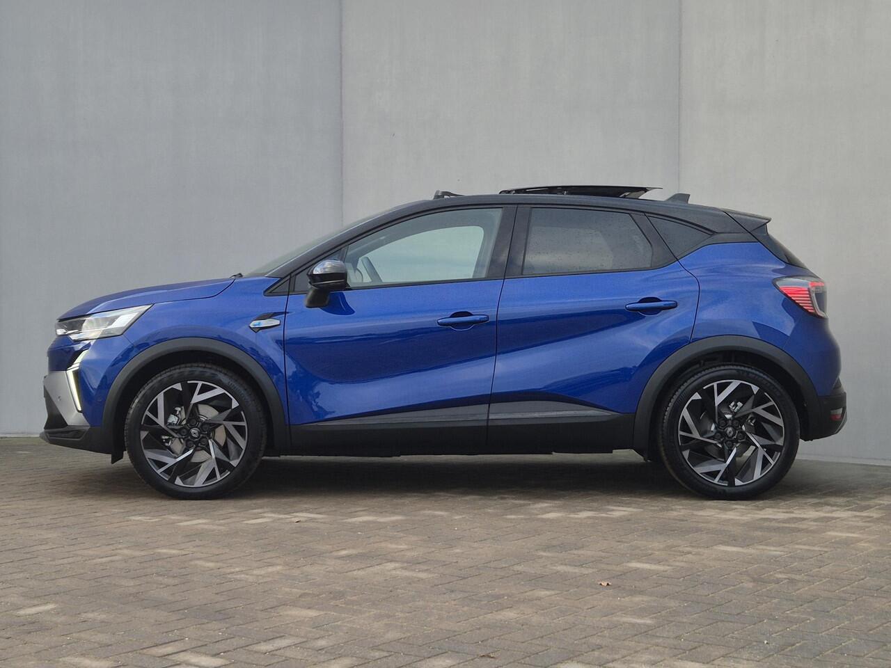 Renault CAPTUR 1.6 E-Tech full hybrid 145 esprit Alpine Automaat / Fabrieksgarantie tot 05-2027 / Glazen Schuif- en Kanteldak / Adaptief Cruise Control / Achteruitrijcamera / Draadloze Telefoon Lader / Apple Carplay & Android Auto /