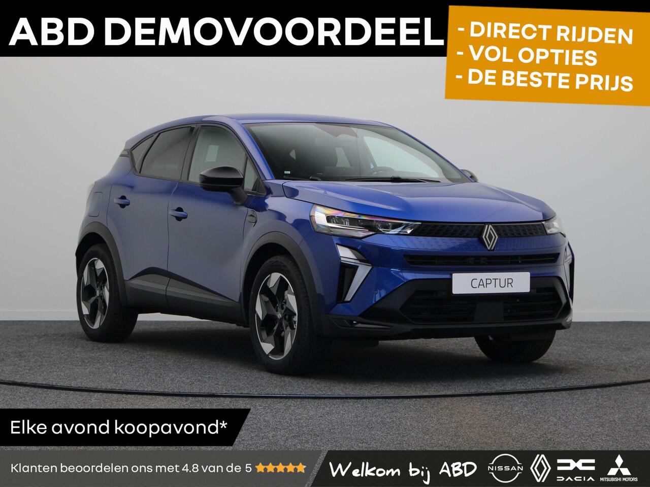 Renault CAPTUR 1.8 E-Tech full hybrid 160 techno | Stoel en stuurwielverwarming | Navi | Cruise | LED | Achteruitrijcamera.