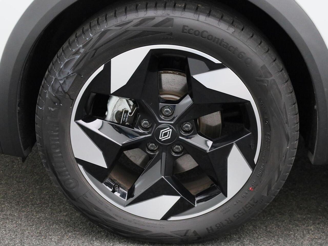 Renault CAPTUR 1.8 E-Tech full hybrid 160 techno | Pack Winter | Camera | Adaptieve Cruise Control | PDC Rondom | 18" LMV | Android Automotive | LED Pure Vision | Keyless | Licht- & Regensensor | Privacy Glass | Draadloze Apple Carplay & Android Auto