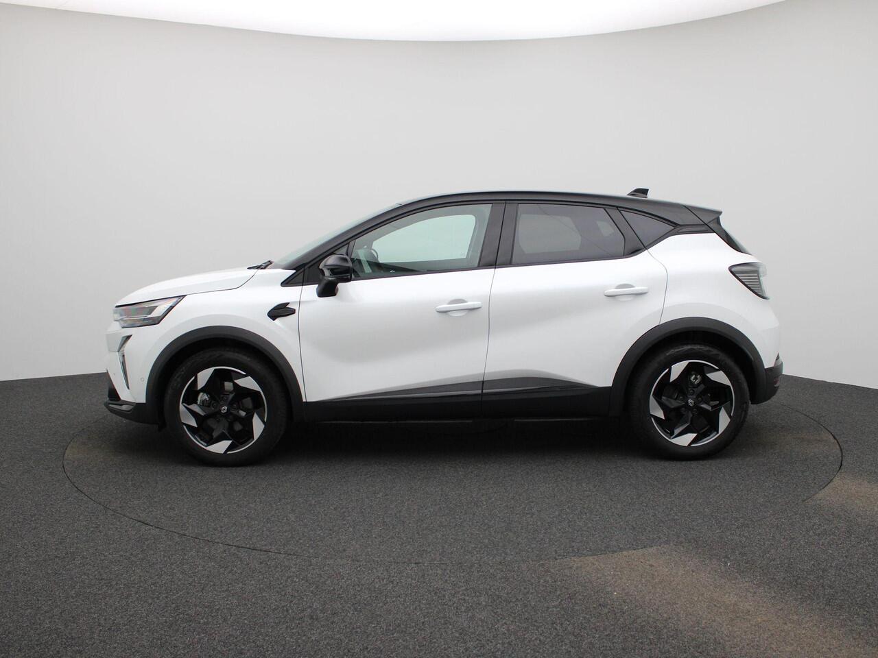 Renault CAPTUR 1.8 E-Tech full hybrid 160 techno | Pack Winter | Camera | Adaptieve Cruise Control | PDC Rondom | 18" LMV | Android Automotive | LED Pure Vision | Keyless | Licht- & Regensensor | Privacy Glass | Draadloze Apple Carplay & Android Auto