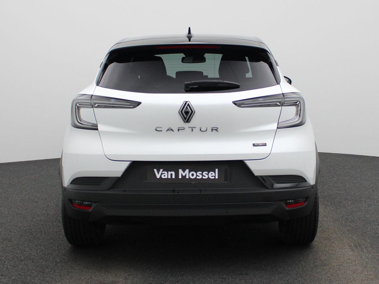 Renault CAPTUR 1.8 E-Tech full hybrid 160 techno | Pack Winter | Camera | Adaptieve Cruise Control | PDC Rondom | 18" LMV | Android Automotive | LED Pure Vision | Keyless | Licht- & Regensensor | Privacy Glass | Draadloze Apple Carplay & Android Auto