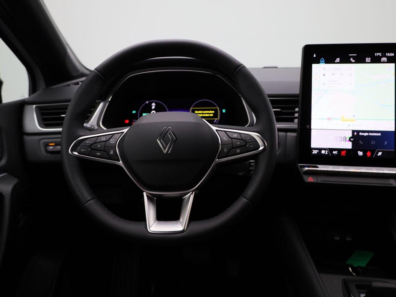 Renault CAPTUR 1.8 E-Tech full hybrid 160 techno | Pack Winter | Camera | Adaptieve Cruise Control | PDC Rondom | 18" LMV | Android Automotive | LED Pure Vision | Keyless | Licht- & Regensensor | Privacy Glass | Draadloze Apple Carplay & Android Auto