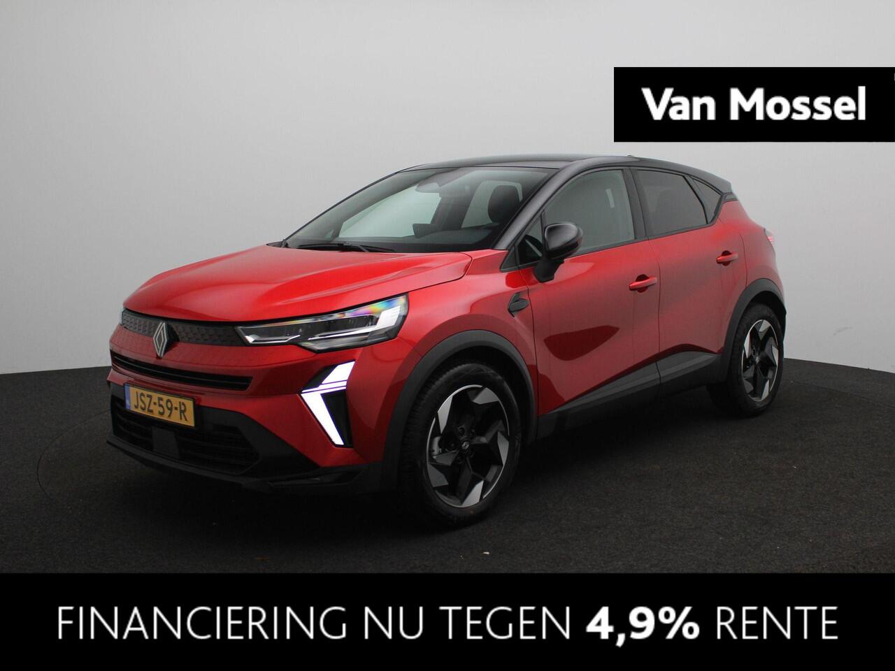 Renault CAPTUR Techno mild hybrid 160 EDC Automaat | openR multimediasysteem met 10,4" touchscreen met Apple CarPlay & Android Auto | Climate Control | Parkeersensoren met achteruitrijcamera | Two-tone metaalkleur |