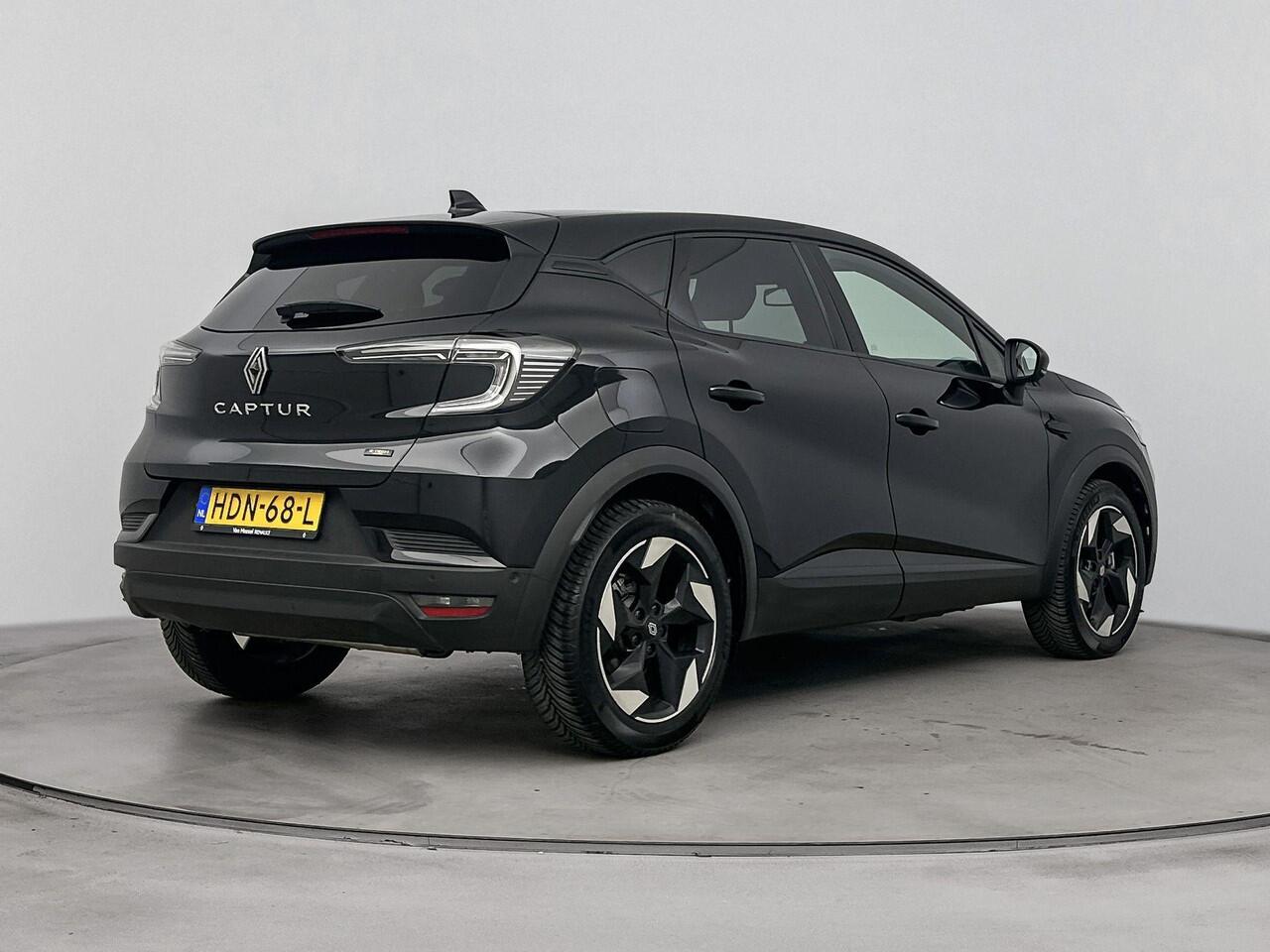 Renault CAPTUR 1.6 E-Tech full hybrid 145Pk techno | Google Navigatie | Apple & Android Carplay | 360 Camera | Parkeersensoren Voor & Achter | Adaptieve Cruise Control | Keyless Entry | Climate Control | Licht & Regensensor |