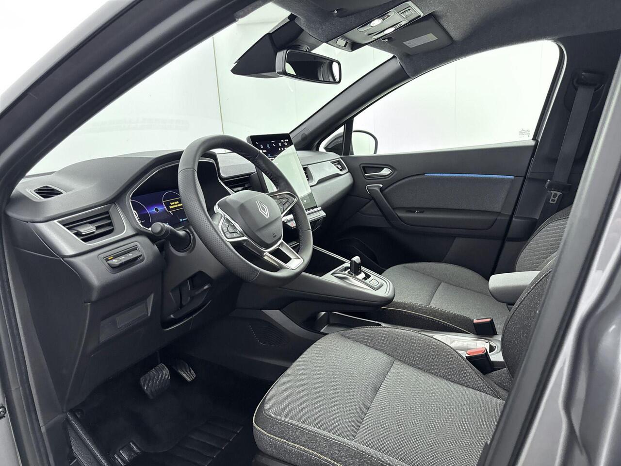 Renault CAPTUR 1.8 E-Tech full hybrid 160Pk techno | Google Navigatie | Apple & Android Carplay | Adaptieve Cruise Control | Stoel- & Stuurverwarming | Parkeersensoren Voor & Achter | Achteruitrijcamera | Keyless Entry |