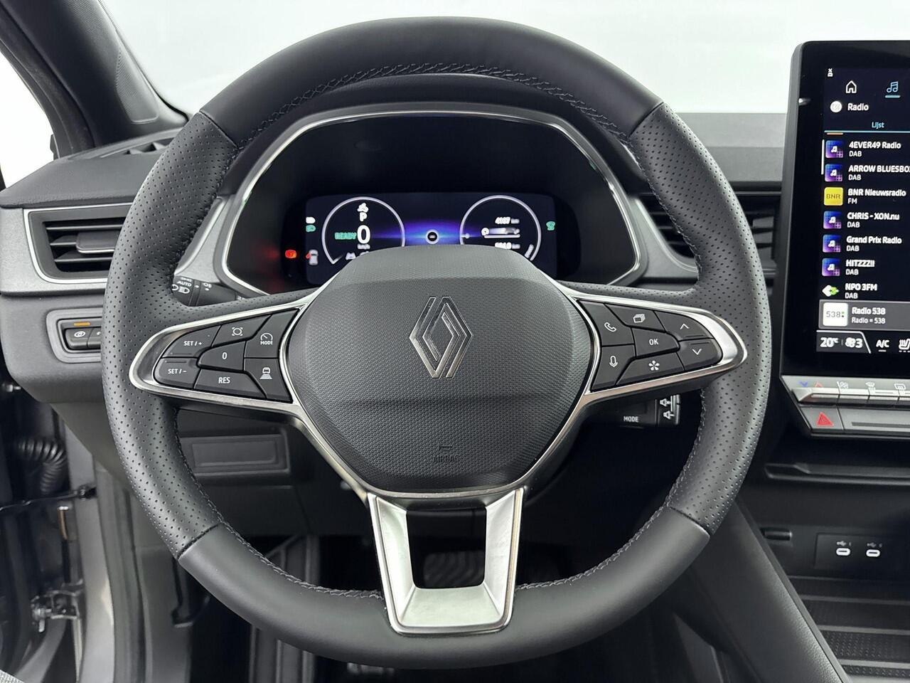 Renault CAPTUR 1.8 E-Tech full hybrid 160Pk techno | Google Navigatie | Apple & Android Carplay | Adaptieve Cruise Control | Stoel- & Stuurverwarming | Parkeersensoren Voor & Achter | Achteruitrijcamera | Keyless Entry |