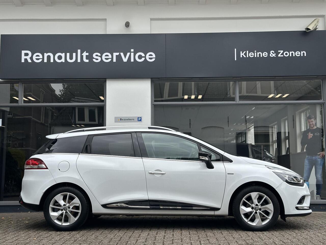 Renault CLIO IV Estate TCe 90 Limited | Navigatiesysteem | Armsteun | Lage kilometerstand!! | Lichtmetalen velgen | Parkeersensoren |