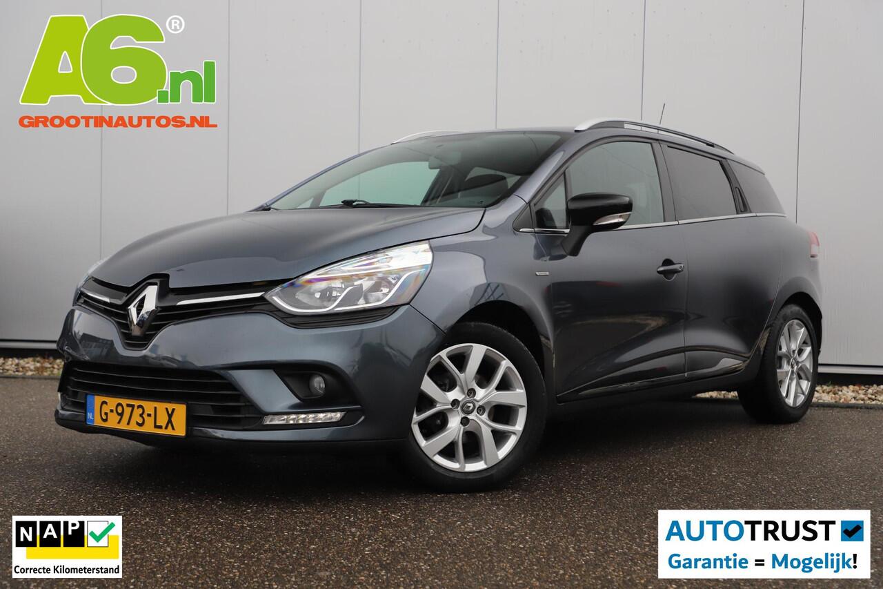 Renault CLIO Estate 0.9 TCe Limited Carplay Android Navigatie Airco Cruise Control Parkeersensor 15 inch LMV Keyless Entry