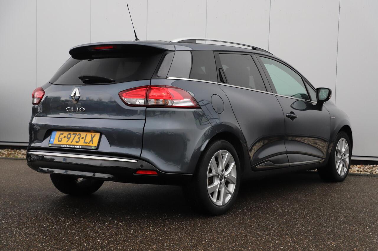 Renault CLIO Estate 0.9 TCe Limited Carplay Android Navigatie Airco Cruise Control Parkeersensor 15 inch LMV Keyless Entry