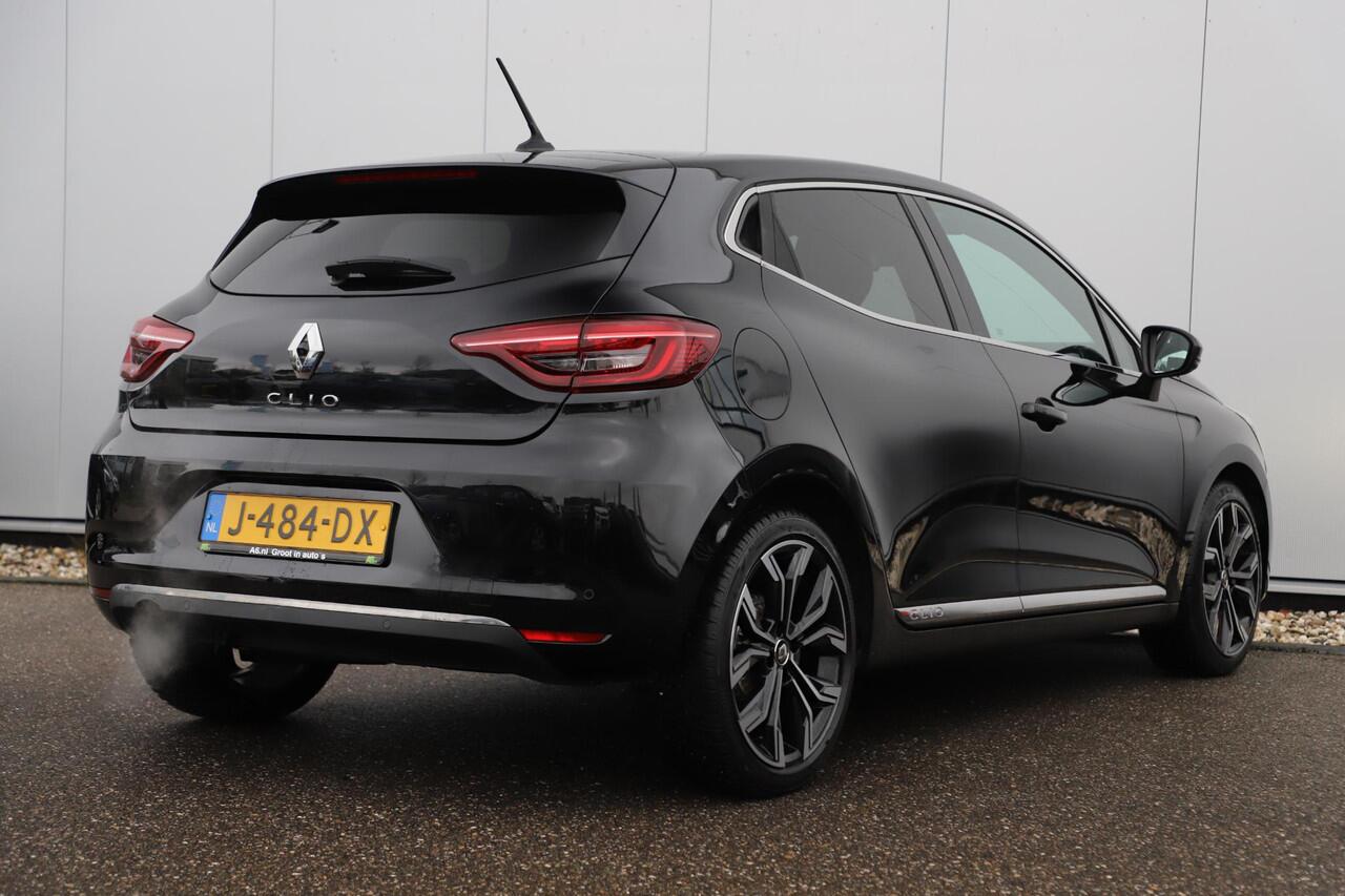 Renault CLIO 1.0 TCe Intens Half Leder Sfeerverlichting 17 inch LMV Full LED Climate Cruise Control Navigatie Achteruitrijcamera Carplay Android Parkeersensor Rijstrooksensor