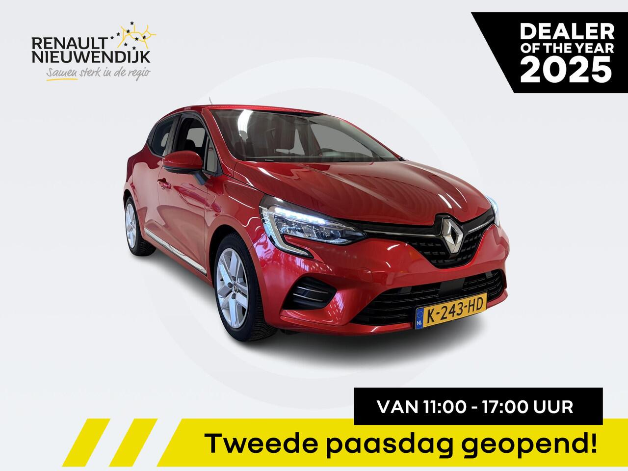 Renault CLIO 1.0 TCe Bi-Fuel Zen APPLE CARPLAY ANDROID AUTO / CRUISE CONTROLE / AIRCO / PARKEERSENSOREN.